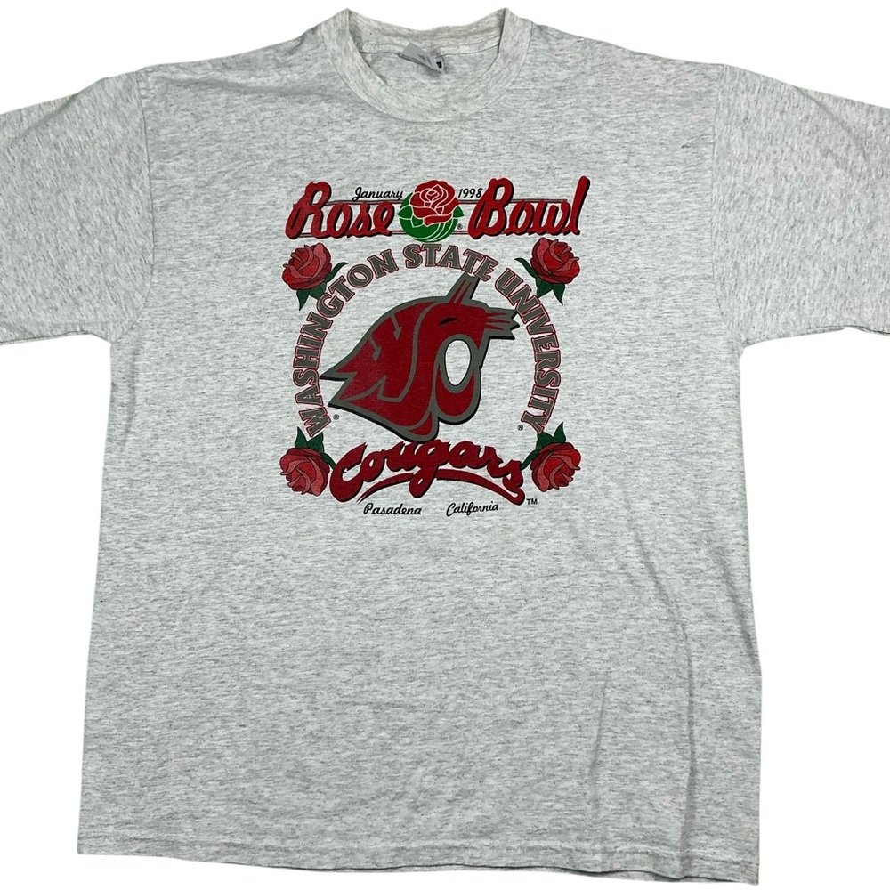 Vintage Washington State Cougars 1998 Rose Bowl T-shirt adult large